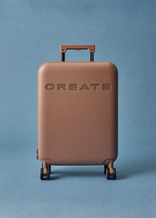 LUGGAGE STUDIO - Valigia rigida in policarbonato con lucchetto TSA e ruote multidirezionali