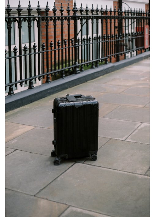 LUGGAGE ALUMINIUM - Valigia rigida in alluminio con lucchetto TSA e ruote multidirezionali