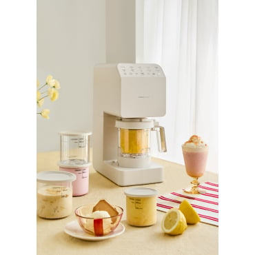 ICE CREAM MAKER STUDIO - Gelatiera Multifunzione 600 Ml Bianco Sporco