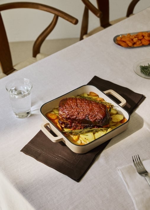 IRON ROASTER - Teglia da forno in ghisa smaltata