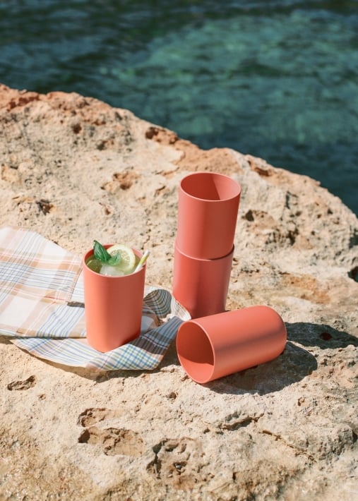 KITCHENWARE OUTDOOR ECO - Set da 4 bicchieri da 500 ml