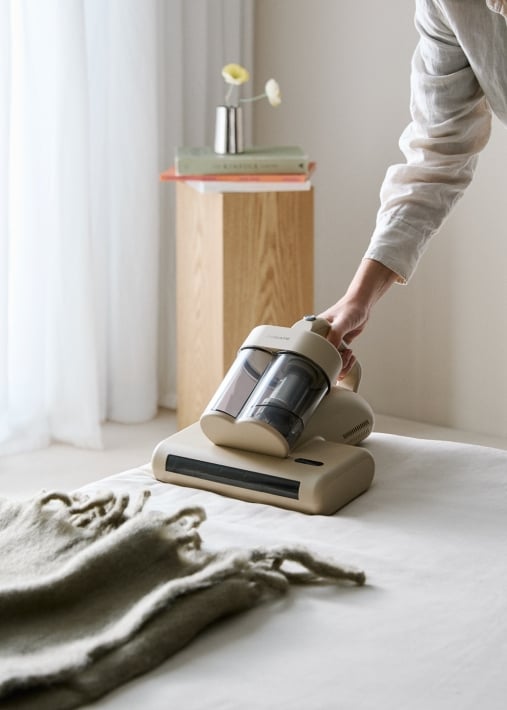 HOMECARE PURE MATTRESS - Aspiratore antiacaro per materassi con ultrasuoni e luce UV-C