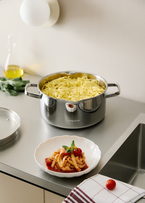 STEEL POT - Pentola in acciaio inox a triplo strato