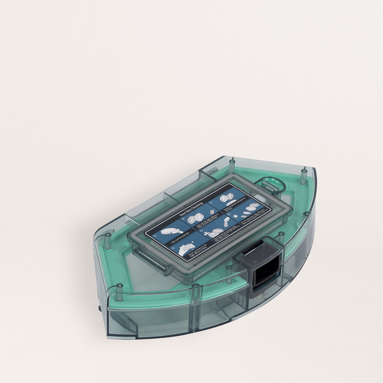 ZACO Serbatoio Polvere Di Ricambio Con Filtro Per Robot Aspirapolvere A9s - Compatibile Con ZACO E ILIFE A9s