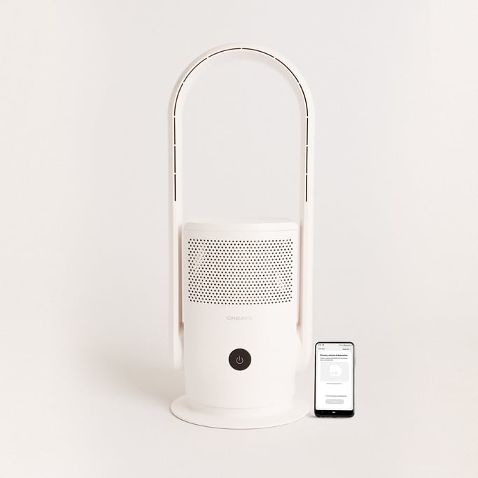 AIR PURE STUDIO - Ventilatore purificatore wifi senza pale, imagen de galería 1