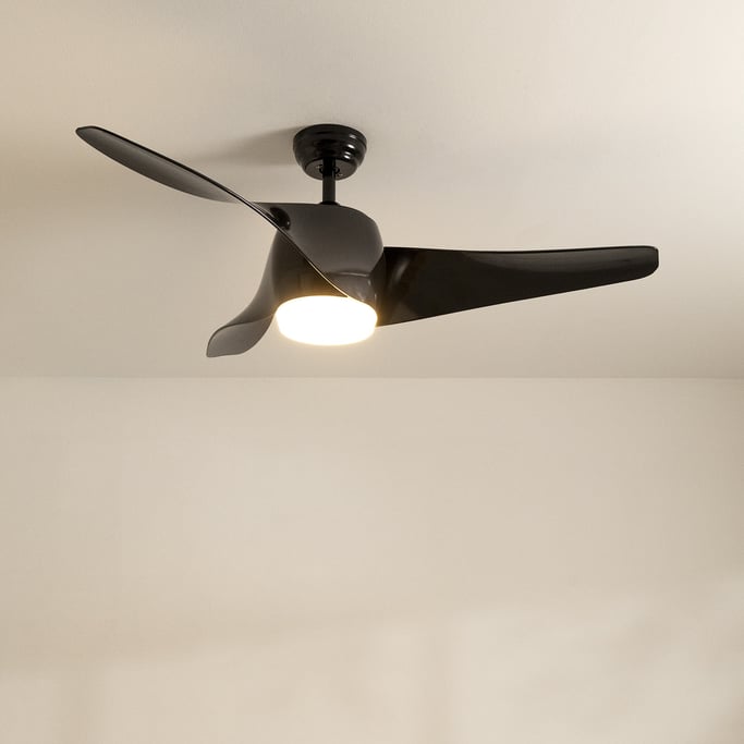 WINDLIGHT FOLD DC - Ventilatore da soffitto 40W Silenzioso Ø132 cm, imagen de galería 1
