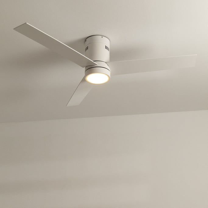 WINDLIGHT MINIMAL DC - Ventilatore da soffitto 40W Silenzioso Ø132 cm, imagen de galería 1
