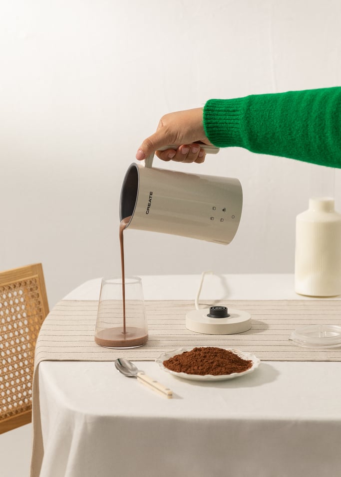 PACK POTTS Macchina per caffè espresso multicapsula + MILK FROTHER STUDIO  Montalatte scalda latte e cioccolato - Create