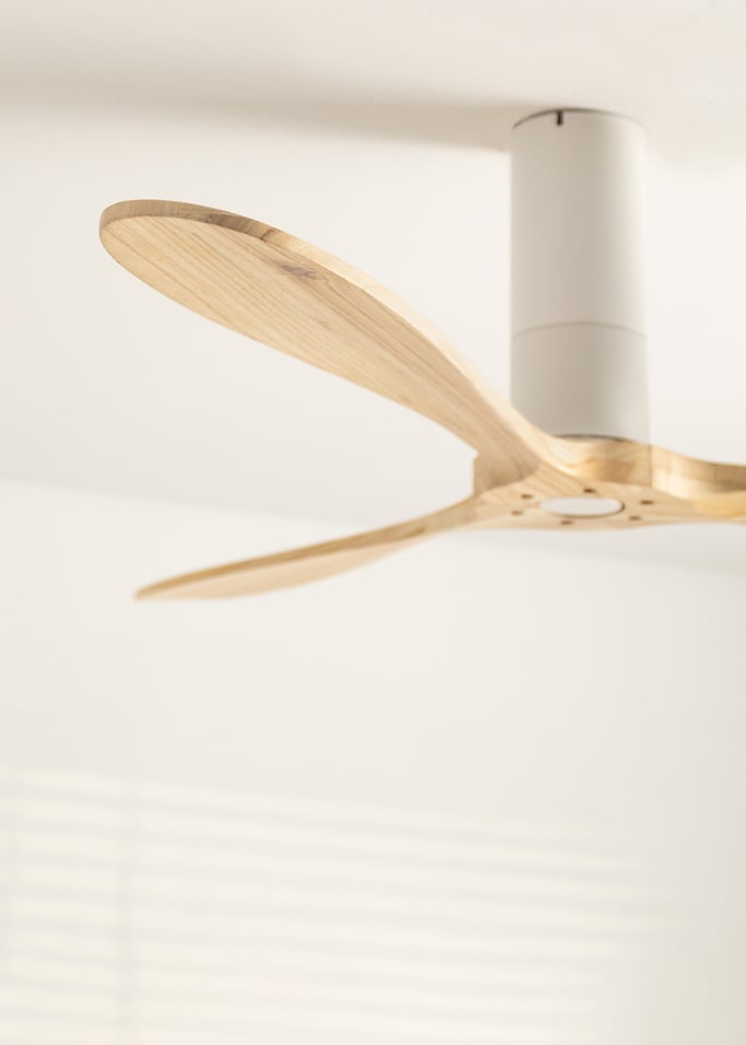 WIND WOOD - Ventilatore da soffitto 75W silenzioso Ø132 cm - Create