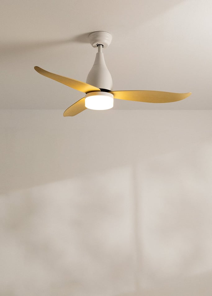 WIND HELIX - Ventilatore da soffitto 40W silenzioso Ø112 cm, Immagine di galleria 2