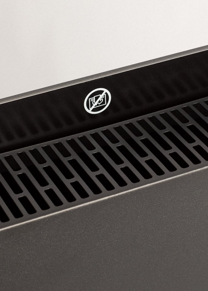 WARM CRYSTAL 1500W - Termoconvettore elettrico in vetro con WiFi, Immagine di galleria 5