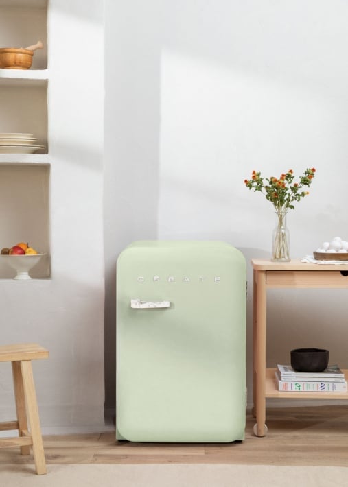 Acquista FRIDGE RETRO 107L - Frigorifero in stile retrò