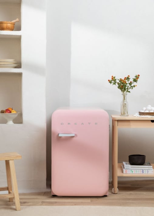 Acquista FRIDGE RETRO 107L - Frigorifero in stile retrò