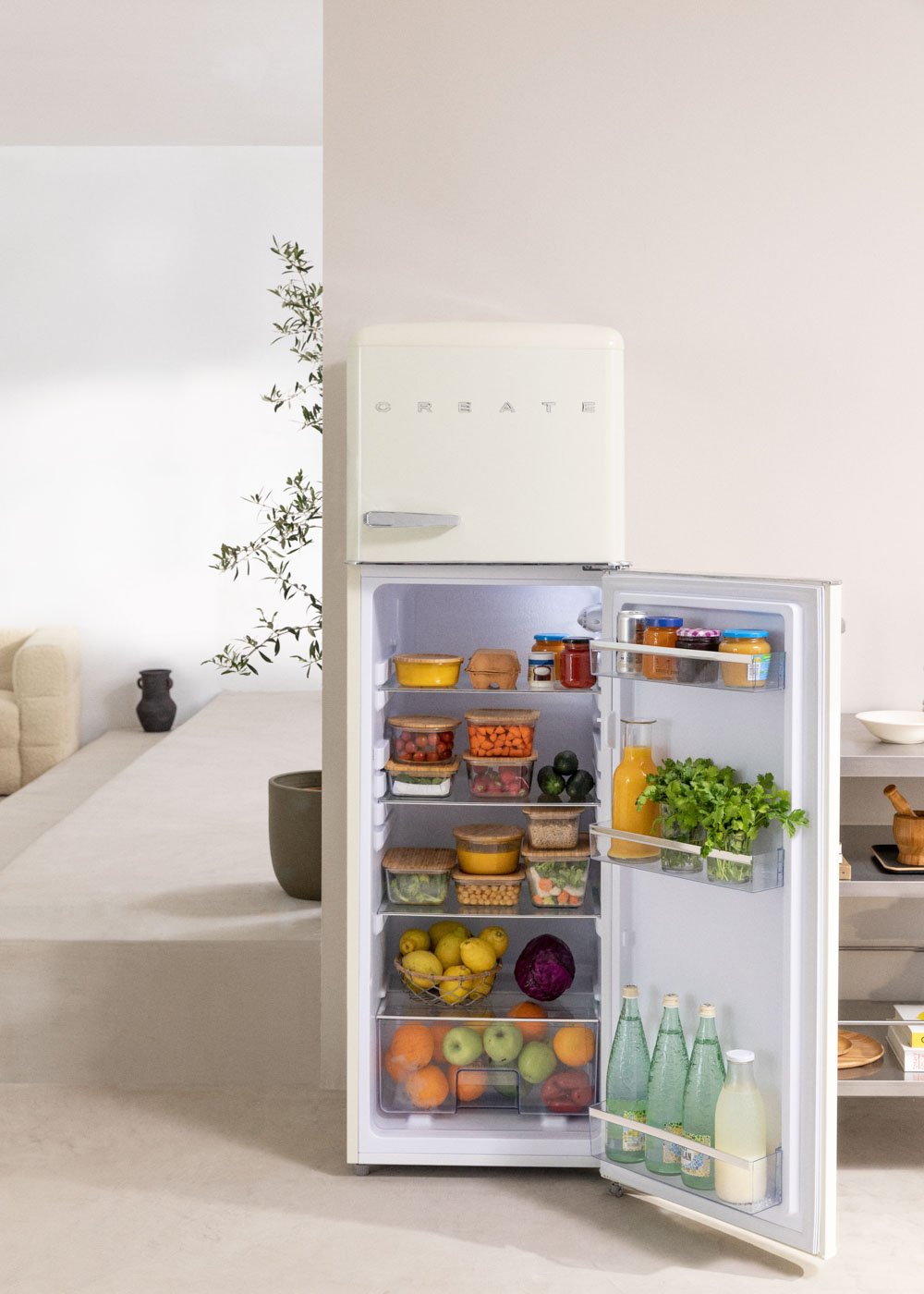 Frigorifero combinato in stile retrò - FRIDGE STYLANCE TOP 246L