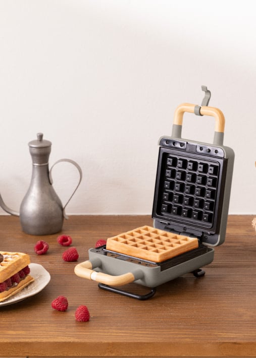 Acquista STONE STUDIO - Tostiera per panini, grill e waffle con piastre intercambiabili