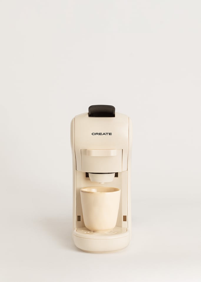 LATTE TIME BOX - Confezione regalo con macchina per caffè multicapsula +  montalatte + caffè - Create