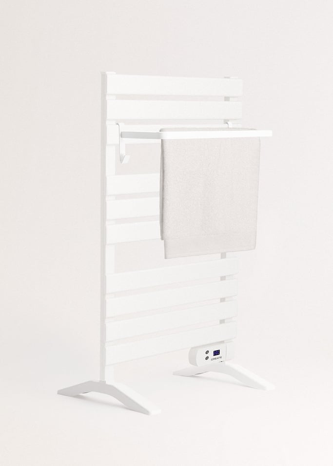 WARM TOWEL - Scaldasalviette elettrico da terra o da parete 500W, Immagine di galleria 3