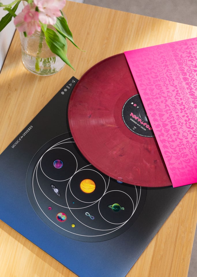 COLDPLAY - In vinile MUSIC OF THE SPHERES (LP PINK), Immagine di galleria 1