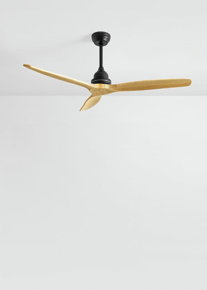 WIND WOOD - Ventilatore da soffitto 75W silenzioso Ø132 cm, Immagine di galleria 2
