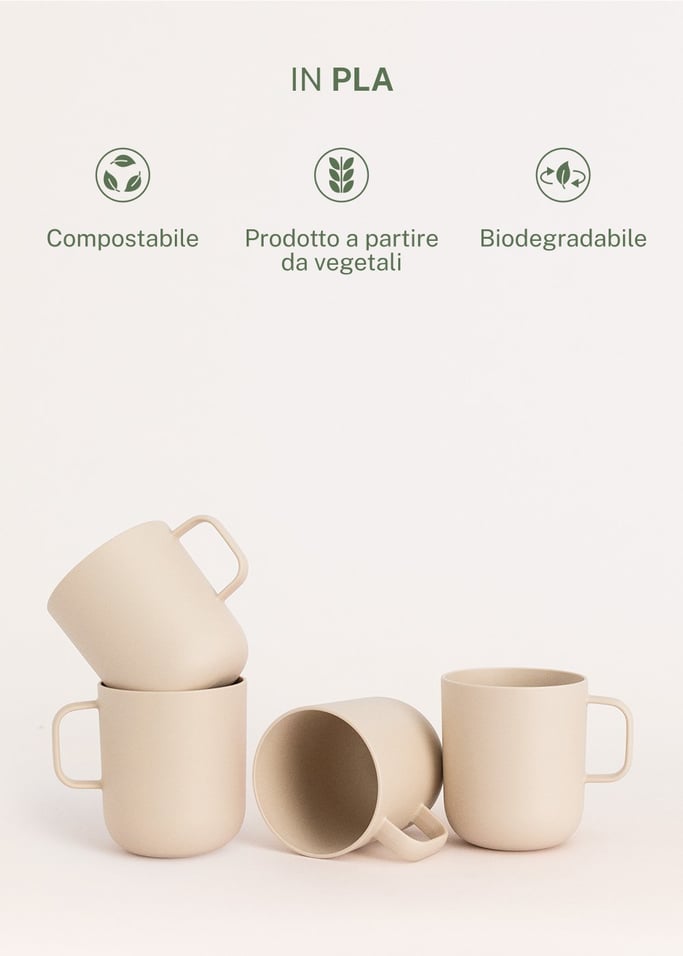 KITCHENWARE OUTDOOR ECO - Set di 4 tazze da esterno, Immagine di galleria 4