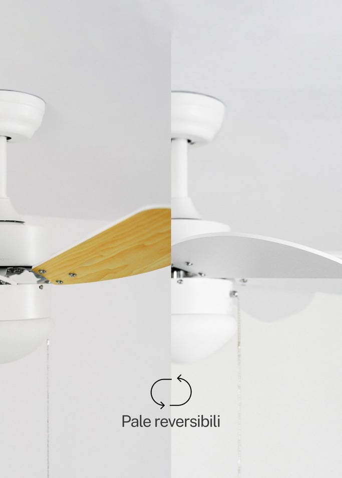 WINDLIGHT EASY - Ventilatore da soffitto 53W Silenzioso Ø86 cm, Immagine di galleria 3