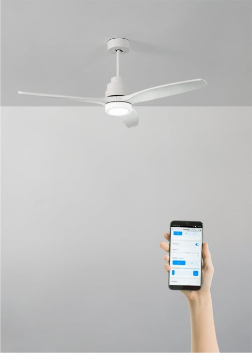 Acquista WIND STYLANCE - Ventilatore da soffitto 40W silenzioso 100% legno varie dimensioni