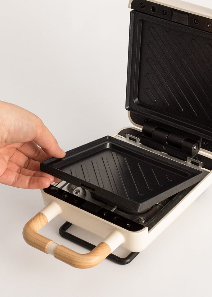 Pack STONE STUDIO Individuale - Tostapane grill e macchina waffle + Piastra Taiyaki + Piastra pancake + Piastra ciambelle, Immagine di galleria 5