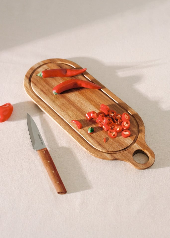 KITCHENWARE ESSENTIALS - Taglieri in legno di acacia, Immagine di galleria 4