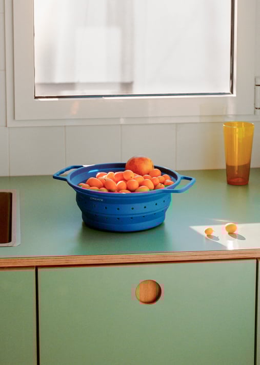 Acquista KITCHENWARE STUDIO - Scolapasta pieghevole