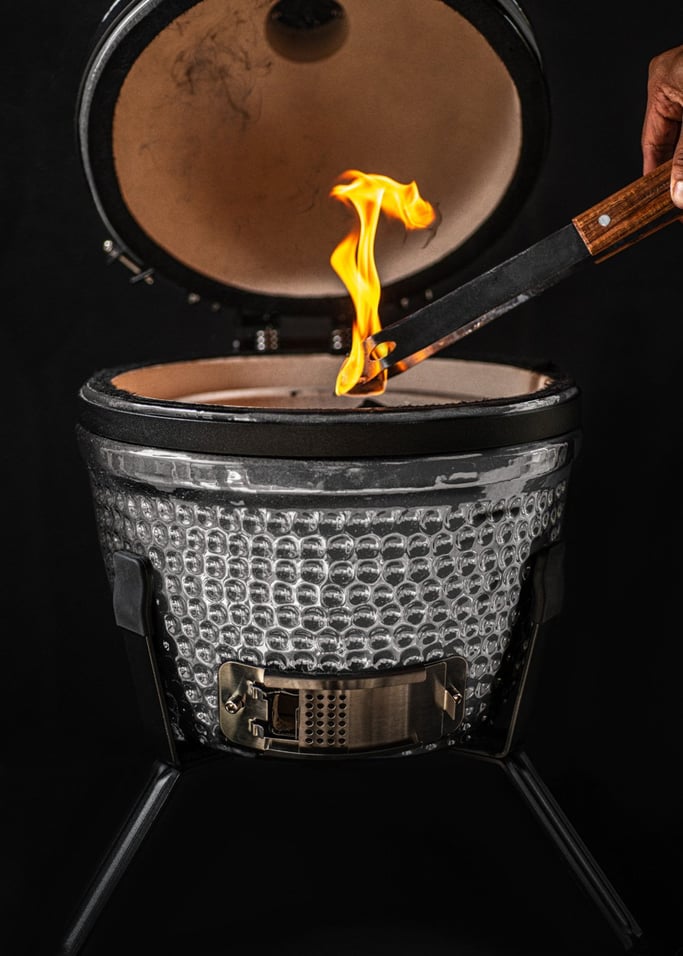 BBQ KAMADO - Barbecue affumicatore in ceramica, Immagine di galleria 6