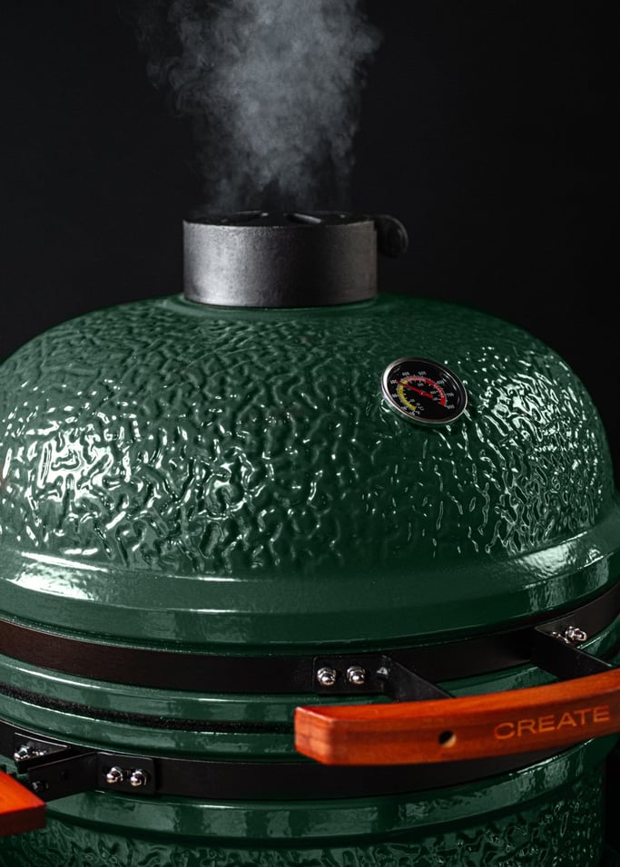 BBQ KAMADO - Barbecue affumicatore in ceramica, Immagine di galleria 7