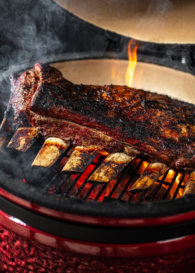 BBQ KAMADO - Barbecue affumicatore in ceramica, Immagine di galleria 7