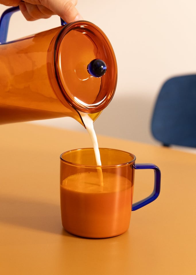 AMBAR COLLECTION - Caraffa Alta 1L in Vetro di Borosilicato, Immagine di galleria 3