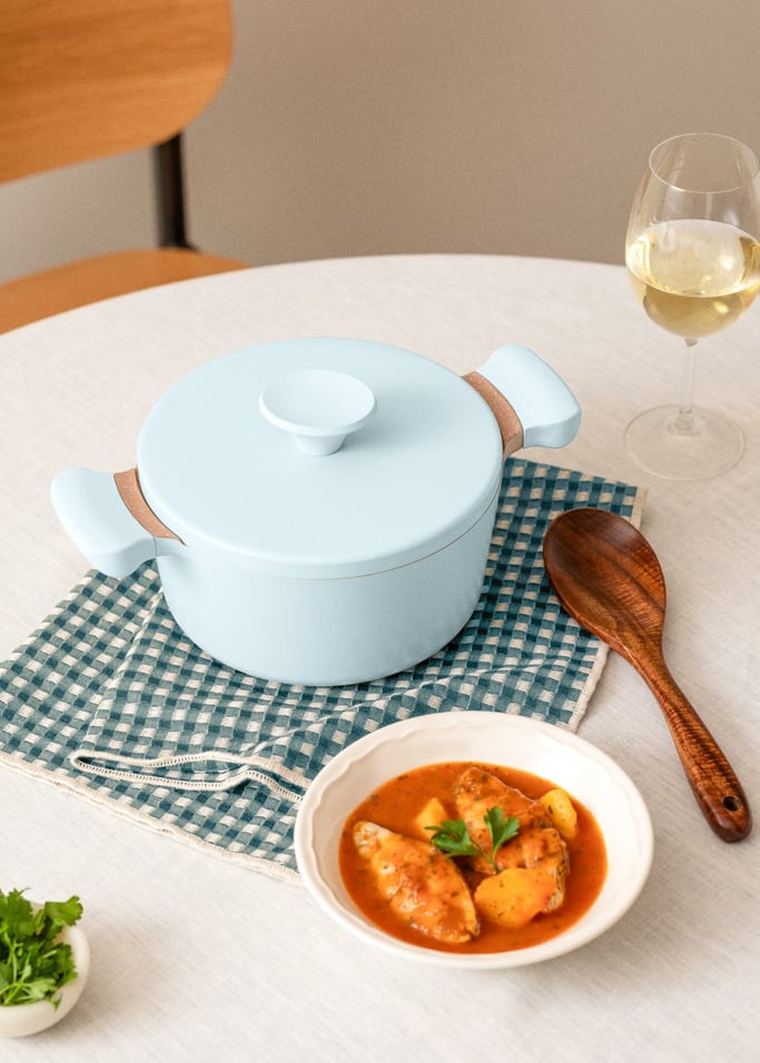 POT STUDIO - Pentola in alluminio fuso e manici in bachelite, Immagine di galleria 2