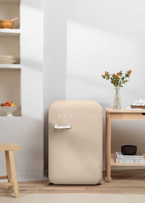 Acquista FRIDGE RETRO 107L - Frigorifero in stile retrò