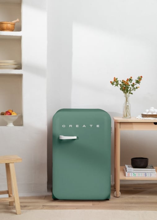 Acquista FRIDGE RETRO 107L - Frigorifero in stile retrò