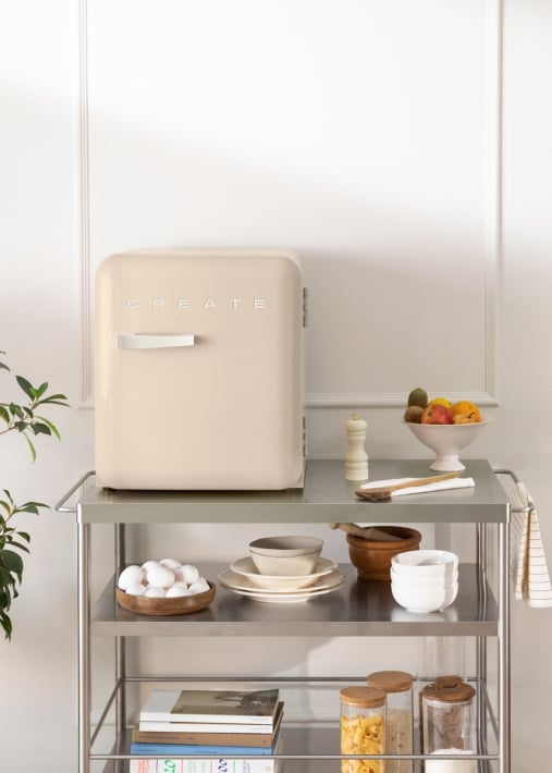 Acquista FRIDGE RETRO 48L - Frigorifero in stile retrò