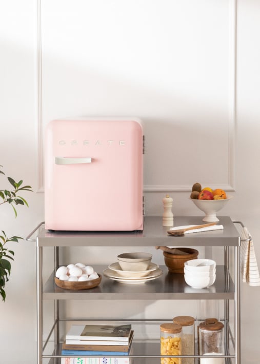 Acquista FRIDGE RETRO 48L - Frigorifero in stile retrò