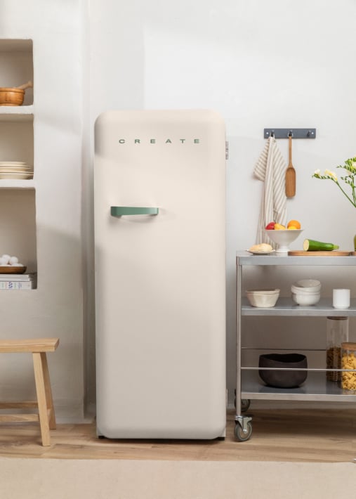 Acquista FRIDGE RETRO 281L - Frigorifero in stile retrò