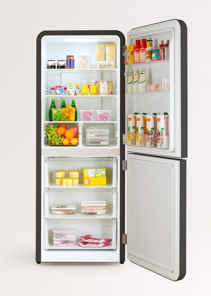 FRIDGE RETRO COMBI - Frigorifero combinato in stile retrò 401L, Immagine di galleria 5