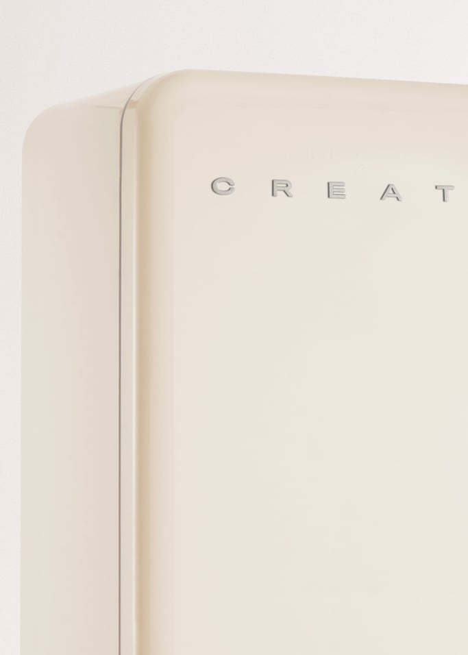 FRIDGE RETRO COMBI - Frigorifero combinato in stile retrò 401L, Immagine di galleria 4