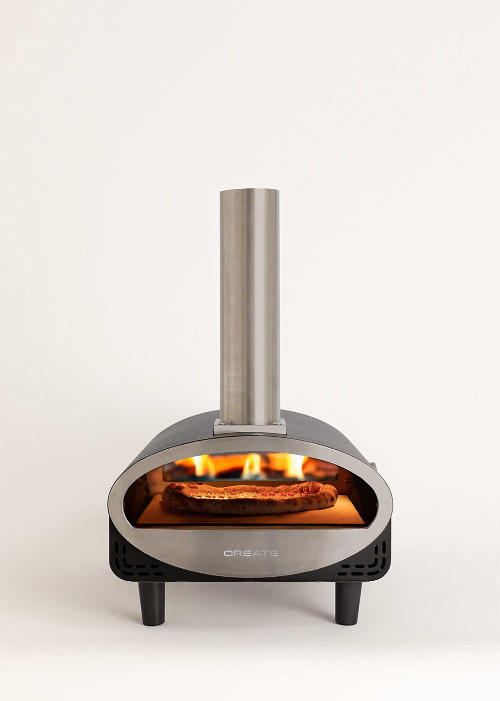 Forno Per Pizza Chef Cuisine Con Pietra In Ceramica, 1200W, Nero, Nuovo In Scatola (OVP Mai Aperto)
