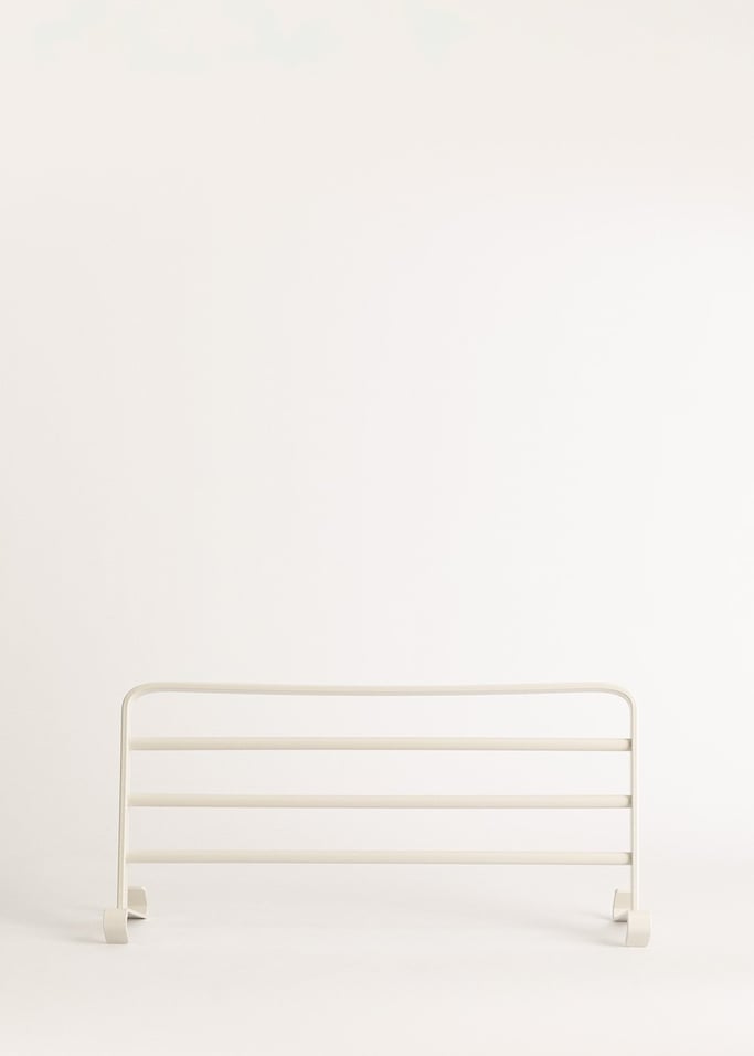 Portasciugamani con ganci e tre barre per scaldasalviette WARM TOWEL, Immagine di galleria 1