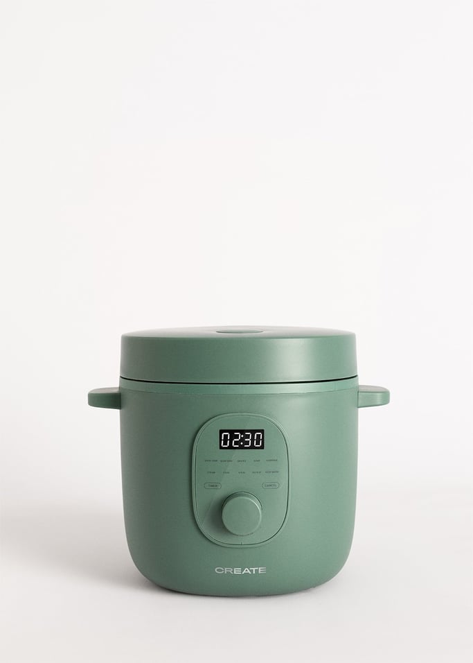 RICE COOKER STUDIO - Cuociriso elettrico multifunzione con cestello per la cottura a vapore, Immagine di galleria 6