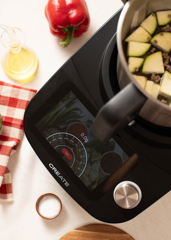 CHEFBOT TOUCH PRO CONNECT - Robot da cucina intelligente multifunzione con schermo tattile, Immagine di galleria 7