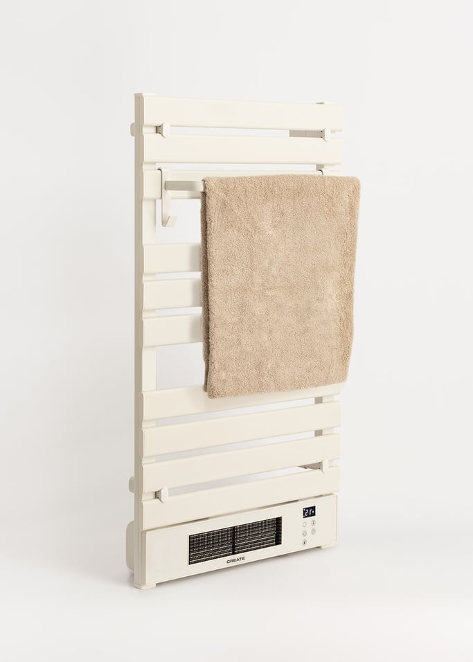 Portasciugamani con ganci e una barra per scaldasalviette WARM TOWEL, Immagine di galleria 4