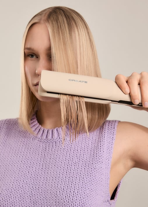 Acquista CERAMIC AIR STYLER DUAL - Piastra asciugacapelli ionica 2 in 1 per capelli bagnati o asciutti con rivestimento in ceramica