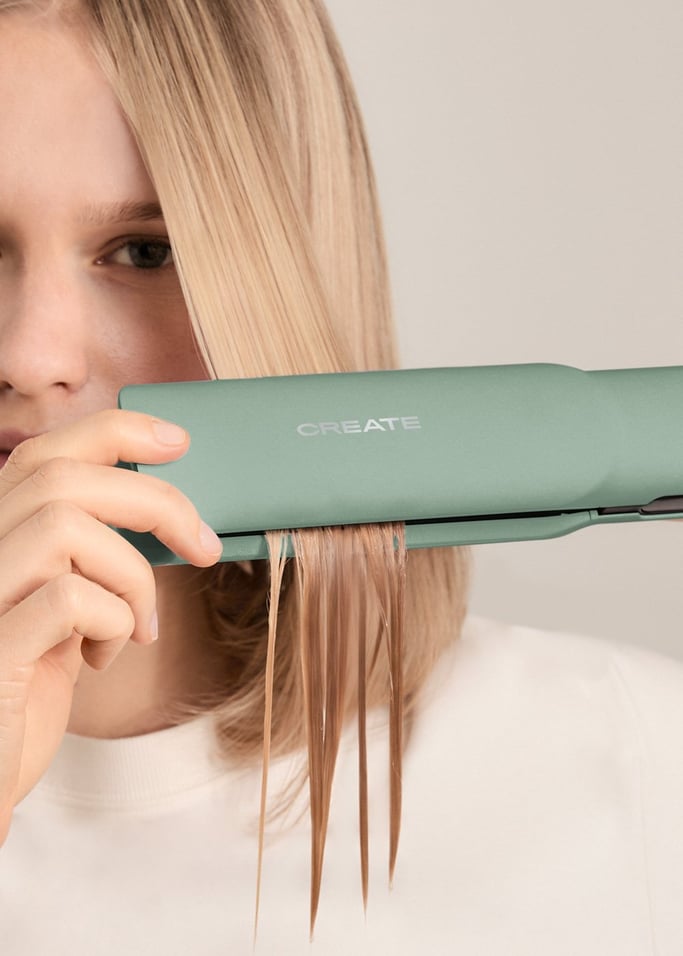 CERAMIC AIR STYLER DUAL - Piastra asciugacapelli ionica 2 in 1 per capelli bagnati o asciutti con rivestimento in ceramica, Immagine di galleria 3