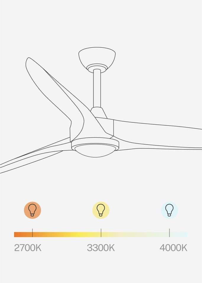 WIND CENTURY - Ventilatore da soffitto 40W silenzioso Ø152 cm 100% legno, Immagine di galleria 6