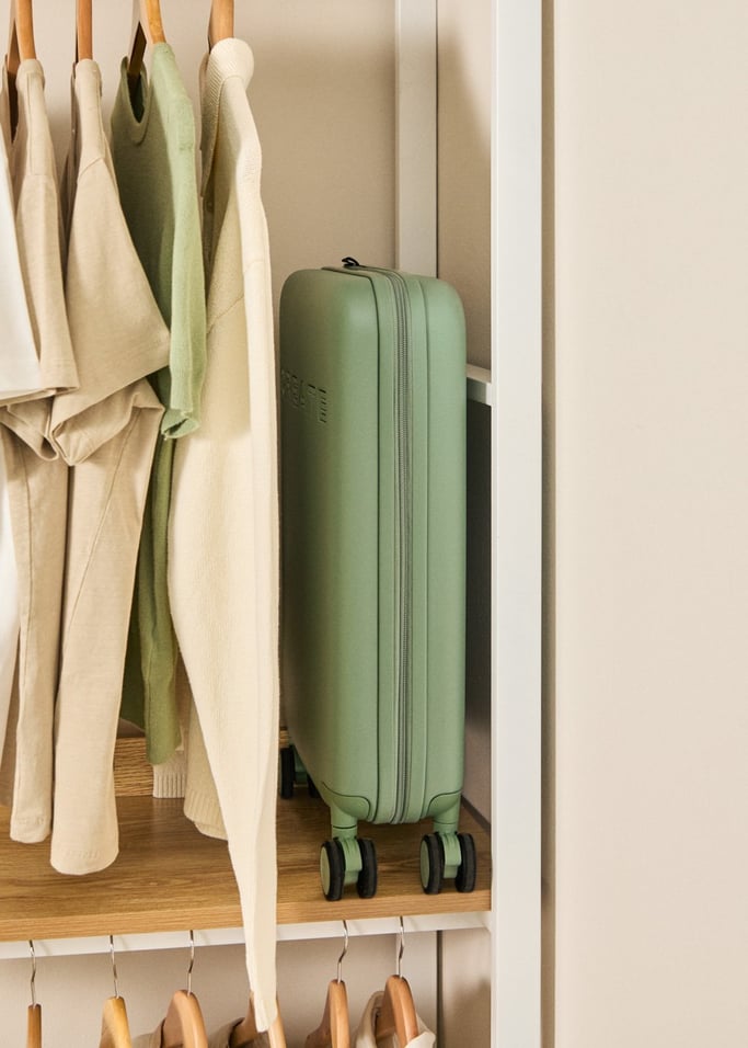 LUGGAGE STUDIO FOLDABLE - Valigia rigida pieghevole da cabina in policarbonato con lucchetto TSA e ruote multidirezionali, Immagine di galleria 6